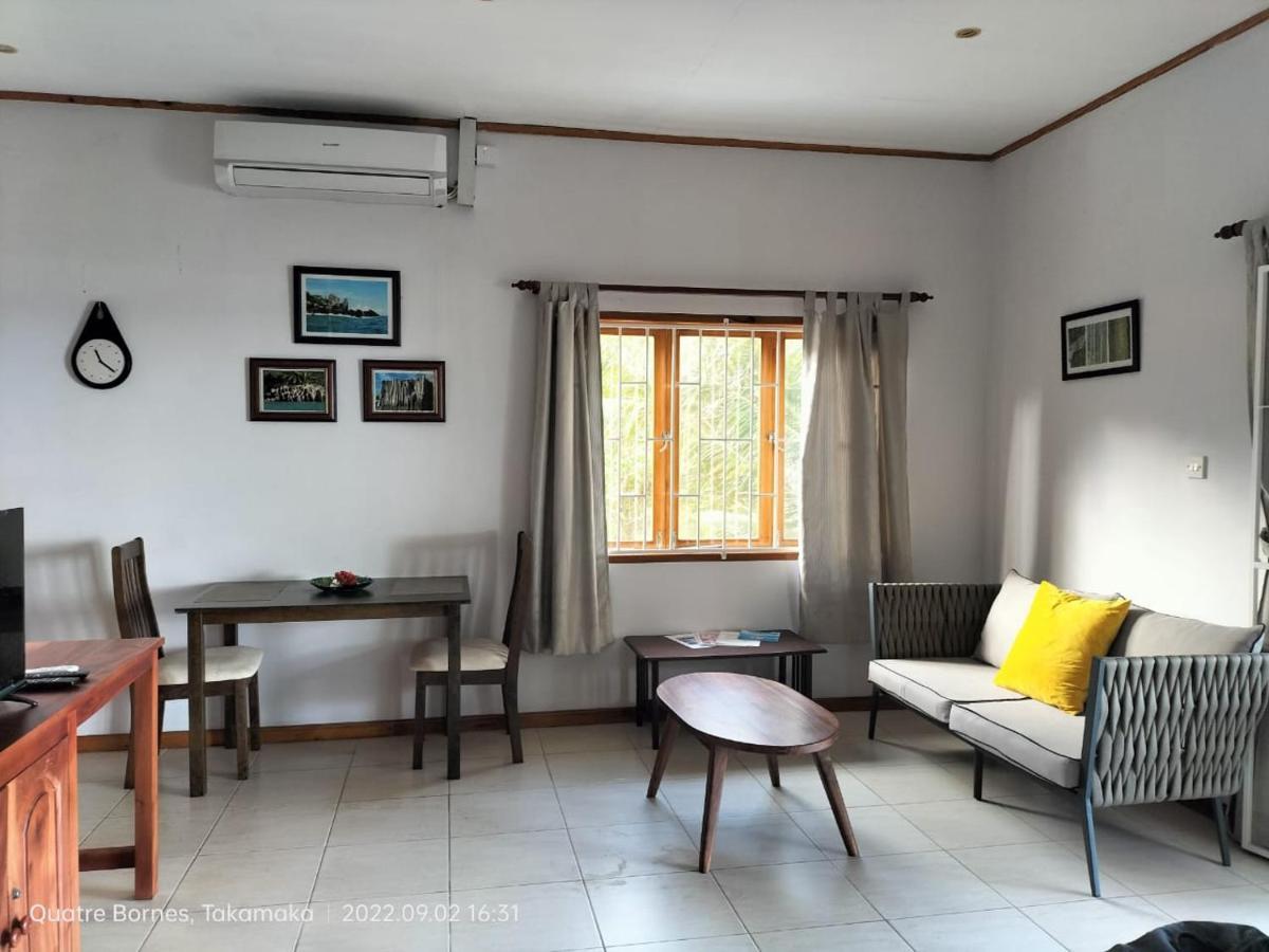 Roz A Mer - Beach Apartment Takamaka Kültér fotó